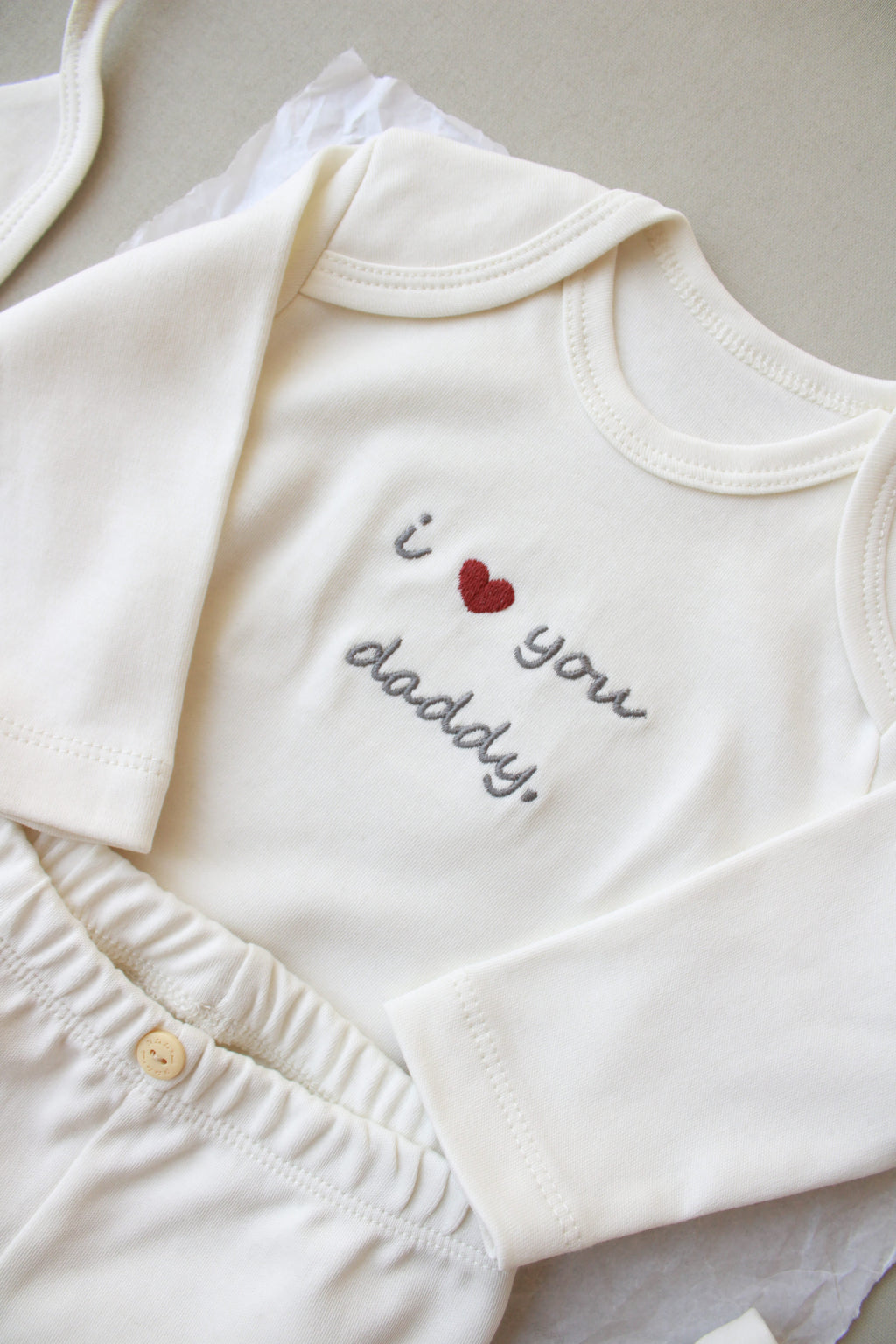 I Love You Daddy Newborn 5 Piece Set
