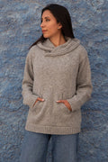 Briana Alpaca Hoodie Pullover